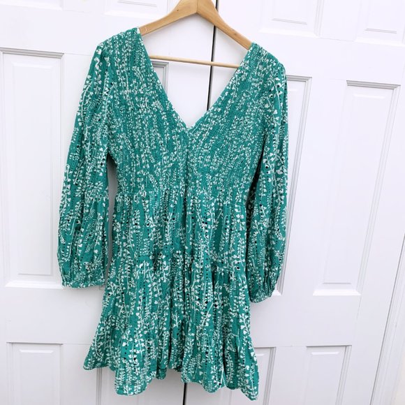 RIXO Sasha Floral Eyelet Mini Dress - Picture 10 of 12